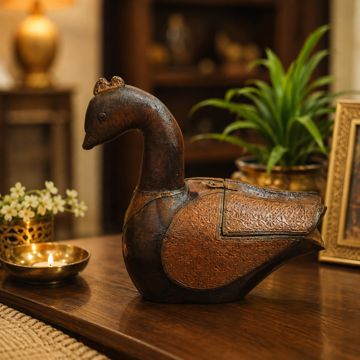 Antique Wooden Duck