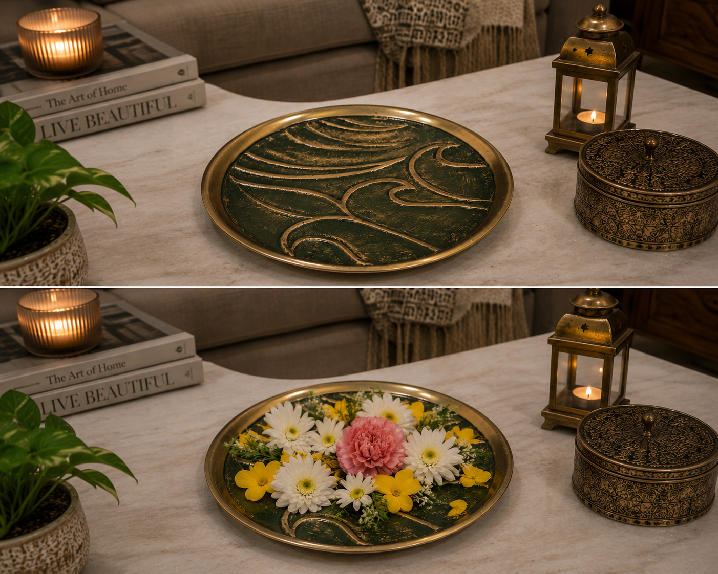 Beautiful Green platter